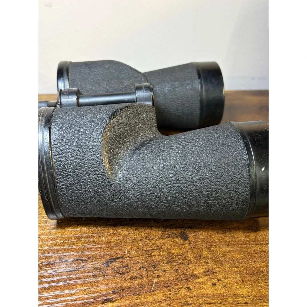 Vintage WWII 1943 US Navy Bausch & Lomb Mark 28 Mod 0 Binoculars Original Case